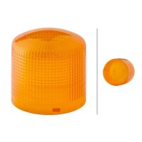 Rotating beacon lens yellow (amber) HELLA