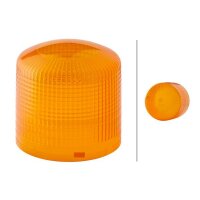 Rotating beacon lens yellow (amber) HELLA
