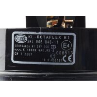 Rundumkennleuchte 24 V 70 W blau H1 Halogen HELLA für u.a. DAF