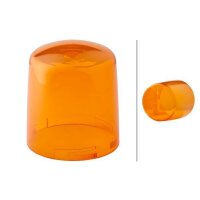 Rotating beacon lens yellow (amber) HELLA