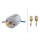 Electric motor for rotating beacon 24 V HELLA