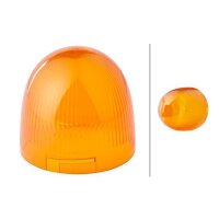 Rotating beacon lens yellow (amber) HELLA