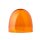 Rotating beacon lens yellow (amber) HELLA