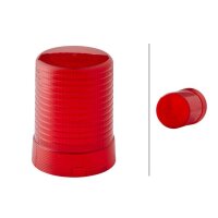 Rotating beacon lens red HELLA