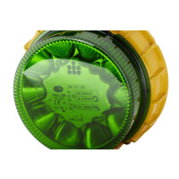 Flashing beacon 24 V LED green HELLA K-LED 2.0