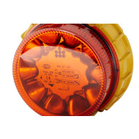 Flashing beacon 24 V LED yellow (amber) HELLA K-LED 2.0