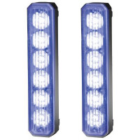 Blitz-Kennleuchte 24 V LED blau HELLA