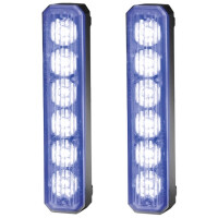 Blitz-Kennleuchte 24 V LED blau HELLA