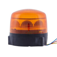 Flashing beacon 24 V LED yellow (amber) HELLA Rota LED