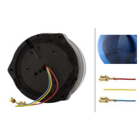 Blitz-Kennleuchte 24 V LED blau HELLA Rota LED