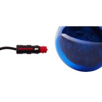 Flash Beacon 24 V LED blue HELLA universally applicable for various vehicles