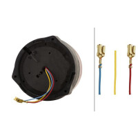 Flashing beacon 24 V LED red HELLA Rota LED