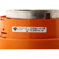 Flashing beacon 24 V LED amber HELLA KL 7000 LED
