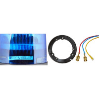 Blitz-Kennleuchte 24 V LED blau HELLA KL 7000 LED