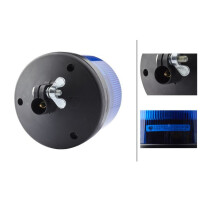 Blitz-Kennleuchte 24 V LED blau HELLA KL 7000 LED
