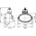 Worklight 12 V 55 W H9 halogen HELLA Lighting Expertise suitable for CLAAS