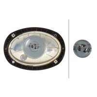 Main headlamp right 12 V H4 halogen HELLA