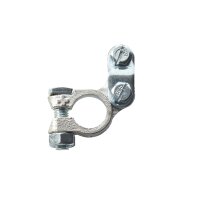 Batteriepolklemme rechts Ø 17,5 mm Messing Gussteil HELLA für u.a. FENDT