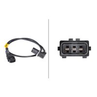 Pulse generator crankshaft Hall sensor 3-pin HELLA for BMW 3 Series and others