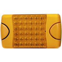 Flashing beacon 24 V LED yellow (amber) HELLA