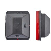 Rear fog light right 24 V P21W halogen HELLA