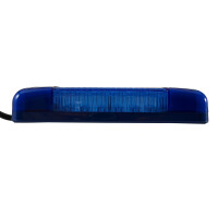 Blitz-Kennleuchte 24 V LED blau HELLA