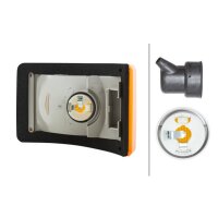 Indicator light, rear right 24 V P21W halogen HELLA