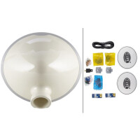 Driving lamp set right 12 V H3 halogen SAE-approved HELLA