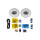 Driving lamp set right 12 V H3 halogen SAE-approved HELLA