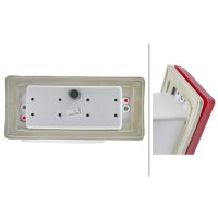 Brake light right P21W halogen red HELLA