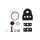 High beam headlamp left 24 V H1 halogen HELLA