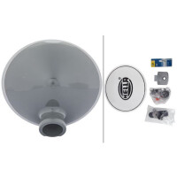 High beam right 12 V H3 halogen HELLA