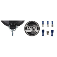 High beam headlamp left 12 V H1 halogen HELLA