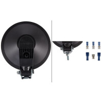 High beam headlamp left 12 V H1 halogen HELLA