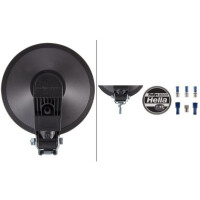 High beam headlamp left 12 V H1 halogen HELLA