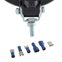 High beam headlamp left 12 V H1 halogen HELLA