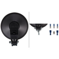 High beam headlamp left 24 V H1 halogen HELLA