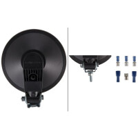 High beam headlamp left 24 V H1 halogen HELLA