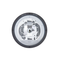 High beam headlamp left 24 V H1 with hybrid technology HELLA