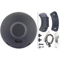 High beam headlamp left 24 V H1 with hybrid technology HELLA