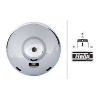 High beam headlamp right 12 V W5W halogen HELLA