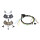High beam headlamp right 24 V H1 halogen HELLA