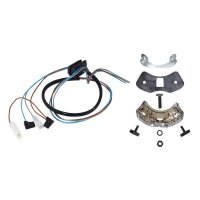 Headlight left 24 V H1 with hybrid technology HELLA for e.g. SCANIA