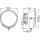 High beam headlight right 12 V D1S (gas discharge lamp) Xenon HELLA