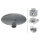 High beam right 12 V H3 halogen HELLA