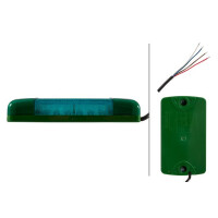 Flashing beacon 24 V LED green HELLA