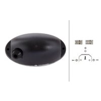 High beam headlamp left 12 V H7 halogen HELLA