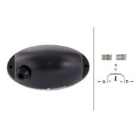 High beam headlamp left 12 V H7 halogen HELLA
