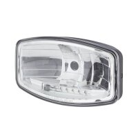 High beam headlamp left 12 V H7 halogen HELLA