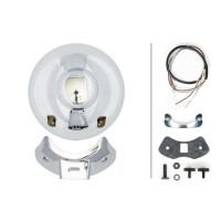 High beam right 12 V H1 halogen HELLA
